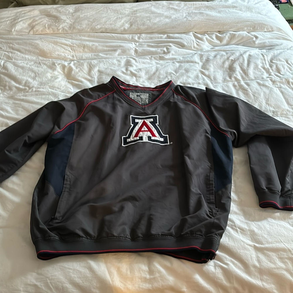 Arizona Wildcats pullover sweatshirt windbreaker